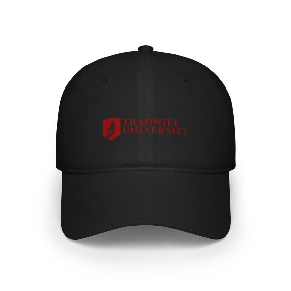 Tradwife University Low Profile Baseball Cap - Image 12